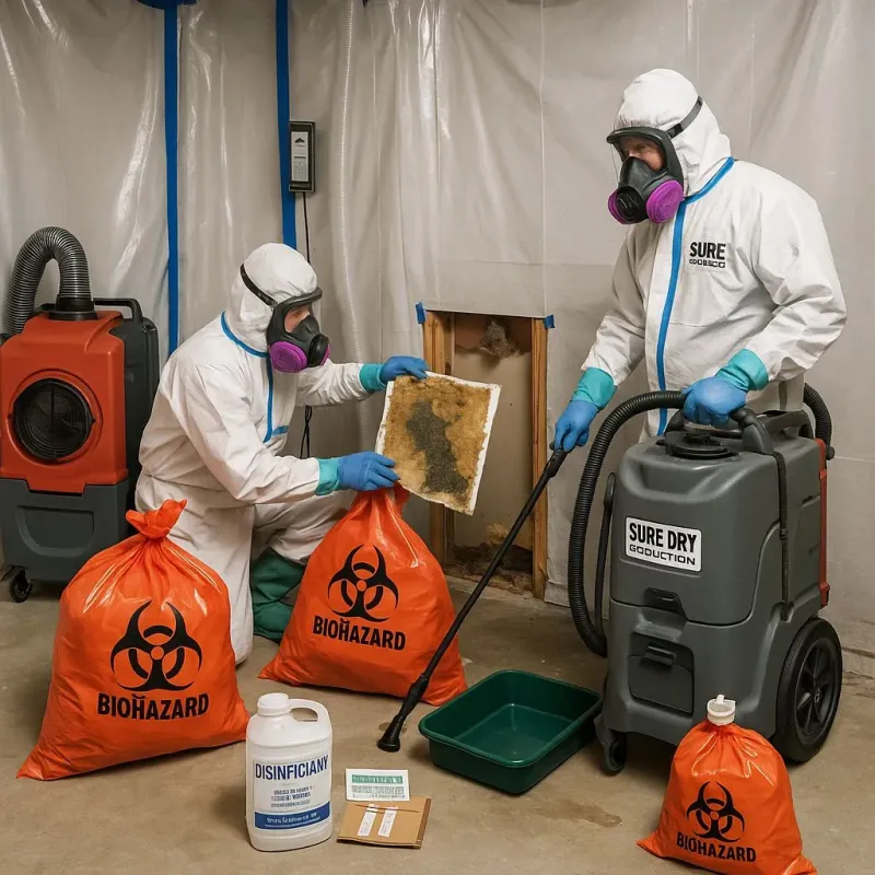 Contaminated Water Handling Protocols process in Granger, WA